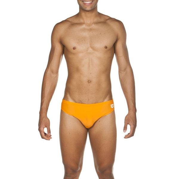Kąpielówki slipy męskie na basen Arena Team Fit Brief. Brązowe kąpielówki męskie ARENA, m, bez wzorów. Za 49.99 zł.