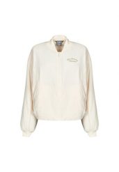 Kurtka pikowana damskie New Balance avorio. Białe kurtki sportowe damskie New Balance, l, bez wzorów, z materiału, bez ramiączek, bez kaptura, trekkingowe. Za 465.15 zł.