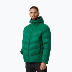 Kurtka puchowa męska Helly Hansen Verglas Icefall Down. Zielone kurtki męskie Helly Hansen, m, bez wzorów, z puchu, sportowe, bez kaptura. Za 499.99 zł.