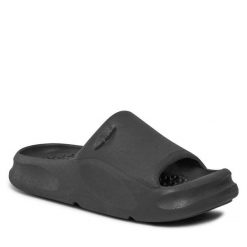 Klapki HERON PRESTON. Czarne klapki damskie HERON PRESTON, bez wzorów, bez obcasa, bez zapięcia. Za 399.99 zł.