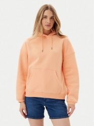 Volcom Bluza Stone Heart Up B4112509 Pomarańczowy Oversize. Brązowe bluzy damskie Volcom, s, bez wzorów, z bawełny, bez ramiączek, bez kaptura. Za 169.99 zł.