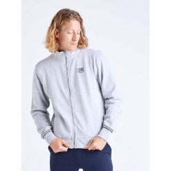 Męski dres ze stójką i zamkiem błyskawicznym College Ash. Niebieskie komplety dresowe męskie LEONE 1947 APPAREL, l, bez wzorów, z dresówki. Za 147.31 zł.