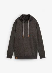 Długa bluza. Zielone bluzy damskie bonprix, bez wzorów, bez ramiączek, bez kaptura. Za 99.99 zł.
