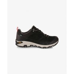 Niskie buty outdoorowe unisex Kilpi ANAK LOW WP-U. Czarne buty zimowe męskie Kilpi, bez wzorów, z nylonu, bez obcasa, bez zapięcia. Za 463.37 zł.