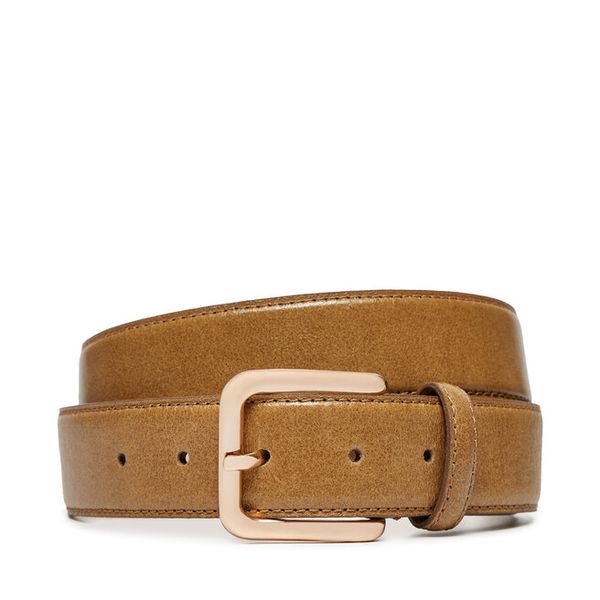 Pasek Damski Guess. Brązowe paski damskie Guess, z aplikacjami. Za 159.99 zł.