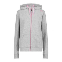 Bluza damska z kapturem CMP. Czerwone bluzy damskie CMP, xs, bez wzorów, z materiału, bez ramiączek, z kapturem. Za 244.00 zł.