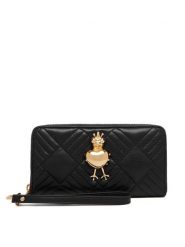 LOVE MOSCHINO Portfel JC5514PP0OKH100A Czarny. Czarne portfele damskie Love Moschino, ze skóry. Za 699.99 zł.