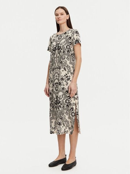 Weekend Max Mara Sukienka codzienna Vela 2515221022 Czarny Regular Fit. Czarne sukienki damskie Weekend Max Mara, na co dzień, bez wzorów, z jedwabiu, bez kołnierzyka, bez ramiączek, proste. Za 1,299.00 zł.