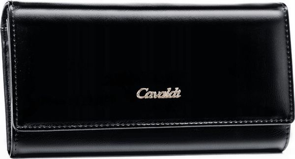 4U Cavaldi Rozbudowany portfel damski ze skóry naturalnej i ekologicznej na zatrzask - 4U Cavaldi NoSize. Portfele damskie 4U Cavaldi, ze skóry. Za 99.85 zł.