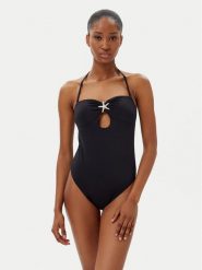 Guess Strój kąpielowy E5GJ25 KC692 Czarny. Czarne stroje kąpielowe damskie Guess, xs, z aplikacjami, z syntetyku. Za 279.99 zł.