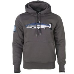 Bluza Taimen Menza Embroidery – Szara. Szare bluzy damskie TAIMEN, xl, bez wzorów, sportowe, bez ramiączek, bez kaptura. Za 359.00 zł.