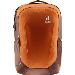Plecak miejski Deuter Giga - chestnut/umbra. Brązowe plecaki damskie Deuter, bez wzorów, sportowe. Za 403.99 zł.