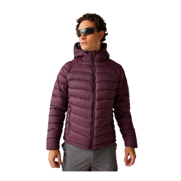 Męska Kurtka Torrek Mountain Baffled Padded Jacket. Fioletowe kurtki męskie Dare 2B, l, bez wzorów, z materiału, z kapturem. Za 197.99 zł.