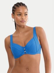 Triumph Góra od bikini Summer Dune W 01 10226487 Niebieski. Niebieskie bikini Triumph, bez wzorów, z syntetyku. Za 179.99 zł.