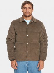 Quiksilver Kurtka przejściowa Tibbermore Jckt EQYJK03984 Brązowy Regular Fit. Brązowe kurtki męskie Quiksilver, m, bez wzorów, z bawełny, bez kaptura. Za 719.99 zł.