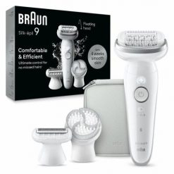 Depilator Braun Silk-épil 9 9-061 Silver/White. Depilatory BRAUN. Za 482.99 zł.