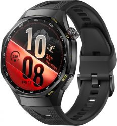 Smartwatch Huawei Watch GT 7 Pro 46mm | Smart watch | GPS (satellite) | AMOLED | 1.47 inches | Waterproof | Black (55020JTT). Czarne zegarki smartwatch Huawei, bez wzorów. Za 1,890.62 zł.