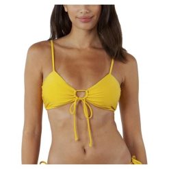 Damski top bikini Barts Isla Bow Tie. Żółte bikini Barts, xs, bez wzorów. Za 179.00 zł.