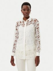 Marciano Guess Koszula 5GGH35 7318A Écru Regular Fit. Koszule damskie Marciano Guess, z aplikacjami, z syntetyku, bez kołnierzyka, bez ramiączek. Za 649.99 zł.