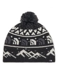 The North Face Czapka Cabin Ski Tuke NF0A8CH0 Czarny. Czarne czapki damskie The North Face, na zimę, bez wzorów, z poliesteru. Za 99.99 zł.