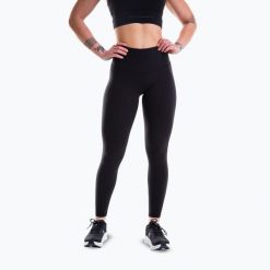 Legginsy treningowe damskie Built For Athletes Training. Czarne legginsy damskie BUILT FOR ATHLETES, bez wzorów. Za 289.99 zł.