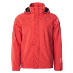 Kurtka męska Softshell Hi-Tec Oscar - czerwona, Rozmiar L. Czerwone kurtki męskie Hi-tec, l, bez wzorów, z materiału, bez kaptura, trekkingowe. Za 149.99 zł.