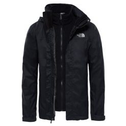 Kurtka uniwersalna męska The North Face M Evolve Ii Tri Jkt. Czarne kurtki męskie The North Face, m, bez wzorów, z syntetyku, sportowe, bez kaptura. Za 1,346.00 zł.