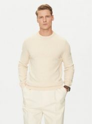 Marciano Guess Sweter 5GHR06 5862Z Beżowy Regular Fit. Brązowe swetry męskie Marciano Guess, m, z aplikacjami, z syntetyku, bez kołnierzyka, bez ramiączek. Za 259.99 zł.