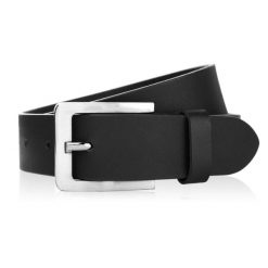 Pasek skórzany 90 CM PAOLO PERUZZI 02Z0190 czarny. Czarne paski męskie Paolo Peruzzi, z materiału, klasyczne. Za 59.00 zł.