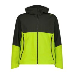 Kurtka wodoodporna z kapturem CMP Unlimitech2-Layer. Zielone kurtki męskie CMP, xl, bez wzorów, z kapturem. Za 371.00 zł.