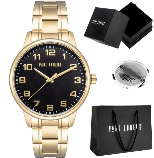 Zegarek męski Paul Lorens GUARO-1D1 Z GRAWEREM. Zegarki męskie Paul Lorens, bez wzorów. Za 179.90 zł.