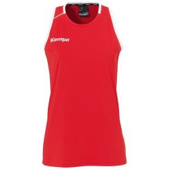 Damska koszulka typu tank top Kempa Player. Białe topy damskie Kempa, xl, bez wzorów, sportowe, bez kołnierzyka, bez ramiączek. Za 136.50 zł.