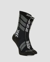 Skarpety X-Socks X-COUNTRY PERFORM CREW B121. Czarne skarpetki damskie X-Socks, bez wzorów, z materiału. Za 139.99 zł.