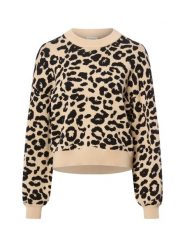Noisy May Sweter - NMCharlott Kobiety beżowy|czarny, XS. Brązowe swetry nierozpinane damskie Noisy May, xs, bez wzorów, klasyczne, bez kołnierzyka, bez ramiączek. Za 169.95 zł.