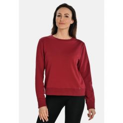 Bawełniana bluza damska z okrągłym dekoltem Teyli Ellis. Niebieskie bluzy damskie Teyli, xl, bez wzorów, z bawełny, casualowe, bez ramiączek, bez kaptura. Za 229.99 zł.