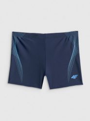 4F Kąpielówki męskie - granatowe 3XL. Niebieskie kąpielówki męskie 4F, l, bez wzorów, z materiału. Za 69.99 zł.