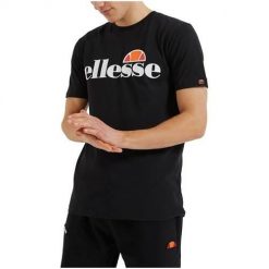 Koszulka sportowa męska Ellesse Prado. Czarne koszulki sportowe męskie Ellesse, m, bez wzorów, bez ramiączek. Za 203.00 zł.