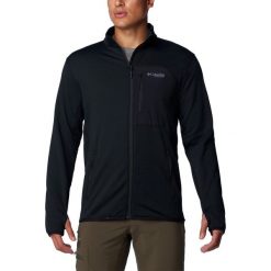 Polarowy sweter męski Columbia Triple Canyon Grid Fleece Full Zip. Brązowe swetry męskie Columbia, na zimę, l, bez wzorów, z elastanu, sportowe, bez kołnierzyka, bez ramiączek. Za 488.00 zł.