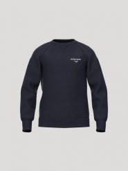Bjorn_borg BORG ESSENTIAL 1 Bluza z recyklingowanego poliestru – NIGHT SKY. Niebieskie bluzy damskie Björn Borg, m, bez wzorów, z materiału, bez ramiączek, bez kaptura. Za 247.00 zł.