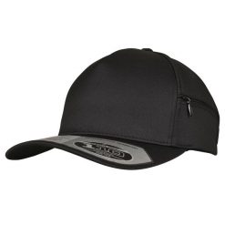 Kieszonkowa Czapka Z Daszkiem. Czarne czapki damskie FLEXFIT, bez wzorów. Za 115.99 zł.