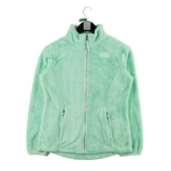 Second life - Kurtka polarowa TNF Osito dla kobiet - Stan bardzo dobry. Niebieskie kurtki sportowe damskie The North Face, s, bez wzorów, z materiału, bez ramiączek, bez kaptura, trekkingowe. Za 212.96 zł.