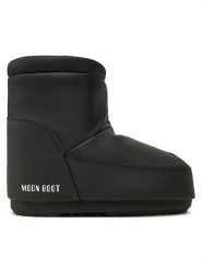 Moon Boot Śniegowce 80D1409410 Czarny. Czarne buty zimowe męskie Moon Boot, ze skóry, bez zapięcia. Za 599.99 zł.
