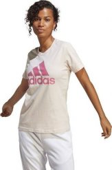 Adidas Koszulka adidas Big Logo Tee IB9455. Bluzki damskie Adidas, bez wzorów, bez kołnierzyka, bez ramiączek. Za 95.46 zł.