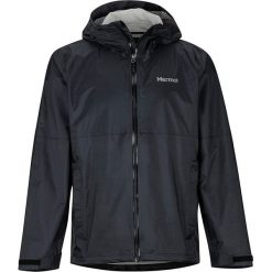 Kurtka funkcyjna "PreCip Eco Lite" w kolorze czarnym. Czarne kurtki męskie Marmot, m, bez wzorów, z materiału, bez kaptura. W wyprzedaży za 209.95 zł.