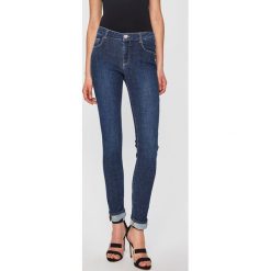 Trussardi Jeans - Jeansy 260. Niebieskie jeansy damskie TRUSSARDI JEANS, bez wzorów, z bawełny. W wyprzedaży za 299.90 zł.