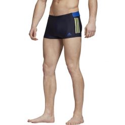 MĘSKIE BOKSERKI DO PŁYWANIA 3-STRIPES COLORBLOCK (XXL). Bokserki męskie Adidas, bez wzorów, z materiału. Za 89.99 zł.