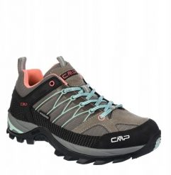 Buty trekkingowe damskie CMP Rigel Low Wmn WP szary 38 (3Q54456-01PR). Szare obuwie trekkingowe damskie CMP, bez zapięcia. Za 372.28 zł.
