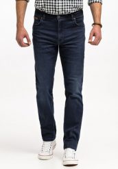 WRANGLER TEXAS SLIM MĘSKIE SPODNIE JEANSOWE JEANSY DŻINSY WILD HORSE W112361299. Jeansy męskie Wrangler, z jeansu. Za 229.99 zł.