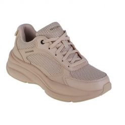 Buty do chodzenia damskie Skechers Street Twisterz Lighten Up. Brązowe obuwie sportowe damskie Skechers, bez wzorów, z materiału, bez zapięcia, trekkingowe. Za 468.00 zł.