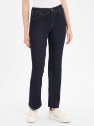 Marie Lund Dżinsy bootcut Kobiety Bawełna niebieski, 38. Niebieskie jeansy damskie Marie Lund, bez wzorów, z bawełny, klasyczne. Za 229.95 zł.